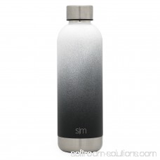 Simple Modern 25oz Bolt Water Bottle - Stainless Steel Hydro Swell Flask - Double Wall Vacuum Insulated Reusable Blue Small Kids Coffee Tumbler Leakproof Thermos - Twilight 569664160